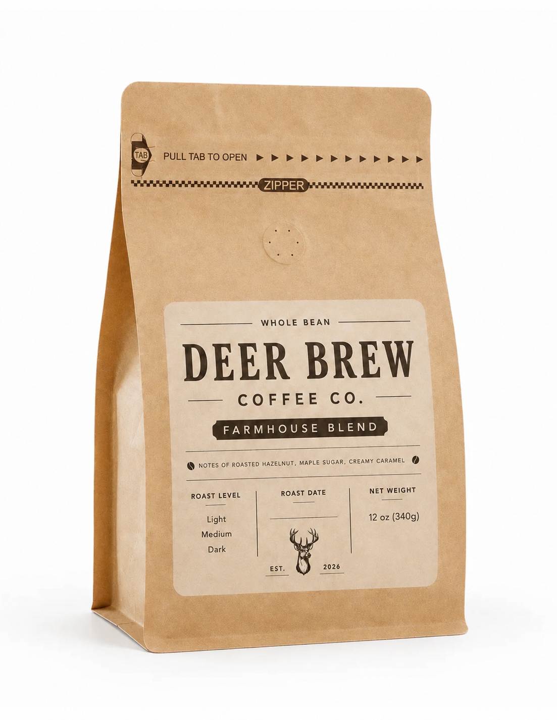 Farmhouse Blend — Medium Roast Coffee | 12 oz